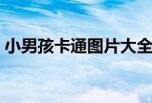 小男孩卡通图片大全可爱（小男孩卡通图片）