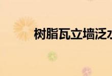 树脂瓦立墙泛水图片（泛水图片）