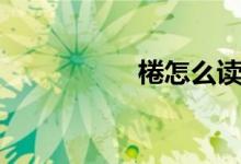 棬怎么读（槎怎么读）