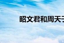昭文君和周天子的关系(昭文君)