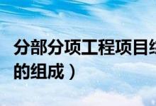 分部分项工程项目综合单价的组成（综合单价的组成）