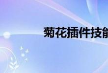 菊花插件技能cd(菊花插件)