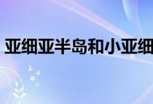 亚细亚半岛和小亚细亚半岛（小亚细亚半岛）