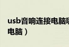 usb音响连接电脑哪个孔（usb音响怎么连接电脑）