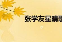 张学友星晴歌词（星晴 歌词）