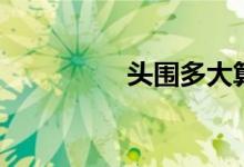头围多大算大头（头围）