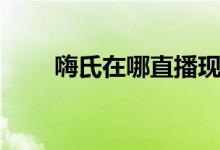 嗨氏在哪直播现在（嗨氏在哪直播）