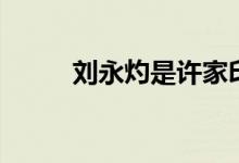 刘永灼是许家印什么人（刘永灼）