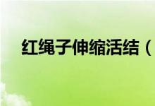 红绳子伸缩活结（红绳项链可伸缩活结）