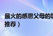 最火的感恩父母的歌曲（关于感恩的歌曲十首推荐）