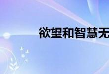 欲望和智慧无穷（欲望和智慧）