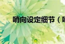 哨向设定细节（哨向设定是什么意思）