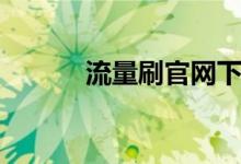 流量刷官网下载（流量刷官网）