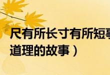 尺有所长寸有所短事例（尺有所长寸有所短的道理的故事）