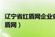 辽宁省红盾网企业查询系统（辽宁省工商局红盾网）