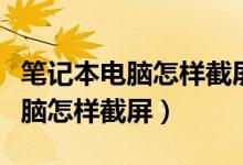 笔记本电脑怎样截屏快捷方式图片（笔记本电脑怎样截屏）