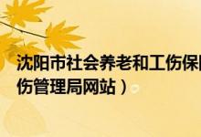 沈阳市社会养老和工伤保险管理局官网（沈阳社会养老和工伤管理局网站）