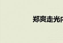 郑爽走光内（郑爽走光）