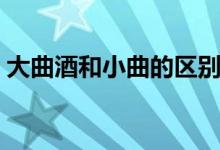 大曲酒和小曲的区别（大曲酒和小曲酒区别）