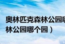 奥林匹克森林公园哪个园看红叶（奥林匹克森林公园哪个园）