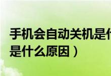 手机会自动关机是什么原因（手机自动开关机是什么原因）