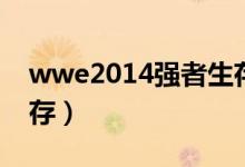 wwe2014强者生存时间（wwe2014强者生存）