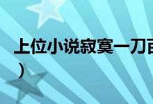 上位小说寂寞一刀百度云（上位小说寂寞一刀）