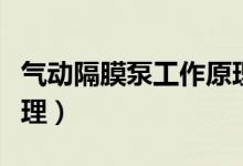 气动隔膜泵工作原理视频（气动隔膜泵工作原理）