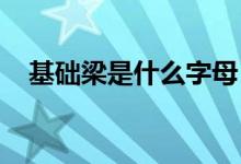 基础梁是什么字母（基础梁b t代表什么）