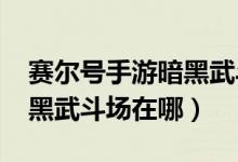 赛尔号手游暗黑武斗场攻略（4399赛尔号暗黑武斗场在哪）