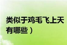 类似于鸡毛飞上天（类似鸡毛飞上天的电视剧有哪些）