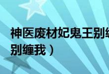 神医废材妃鬼王别缠我pan（神医废材妃鬼王别缠我）
