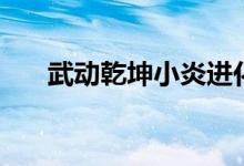 武动乾坤小炎进化表（武动乾坤小炎）