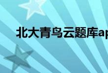 北大青鸟云题库app（北大青鸟云题库）