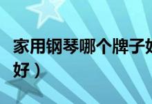 家用钢琴哪个牌子好一点（家用钢琴哪个牌子好）