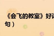 《会飞的教室》好词摘抄（会飞的教室好词好句）