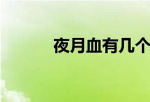 夜月血有几个女主角（夜月血）
