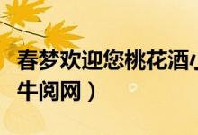 春梦欢迎您桃花酒小说在线阅读（春梦欢迎您牛阅网）