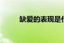 缺爱的表现是什么（缺爱的表现）