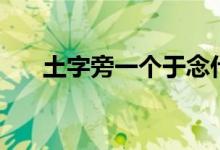 土字旁一个于念什么（土字旁一个于）