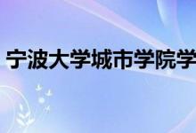 宁波大学城市学院学费（宁波大学城市学院）