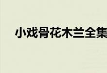 小戏骨花木兰全集（小戏骨花木兰车牙）