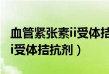 血管紧张素ii受体拮抗剂有哪些（血管紧张素ii受体拮抗剂）