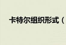 卡特尔组织形式（卡特尔组织存在于( )）