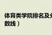 体育类学院排名及分数线（体育学院排名及分数线）
