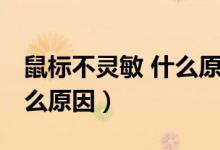 鼠标不灵敏 什么原因导致的（鼠标不灵敏 什么原因）