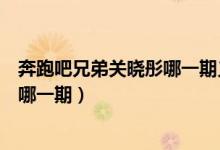 奔跑吧兄弟关晓彤哪一期义乌拍摄的(奔跑吧兄弟关晓彤是哪一期)