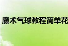 魔术气球教程简单花样小狗（魔术气球教程）