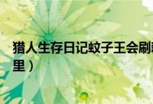 猎人生存日记蚊子王会刷新吗（猎人的生存日记蚊子王在哪里）
