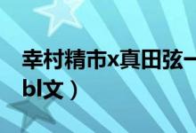 幸村精市x真田弦一郎同人文(求幸村精市的bl文)